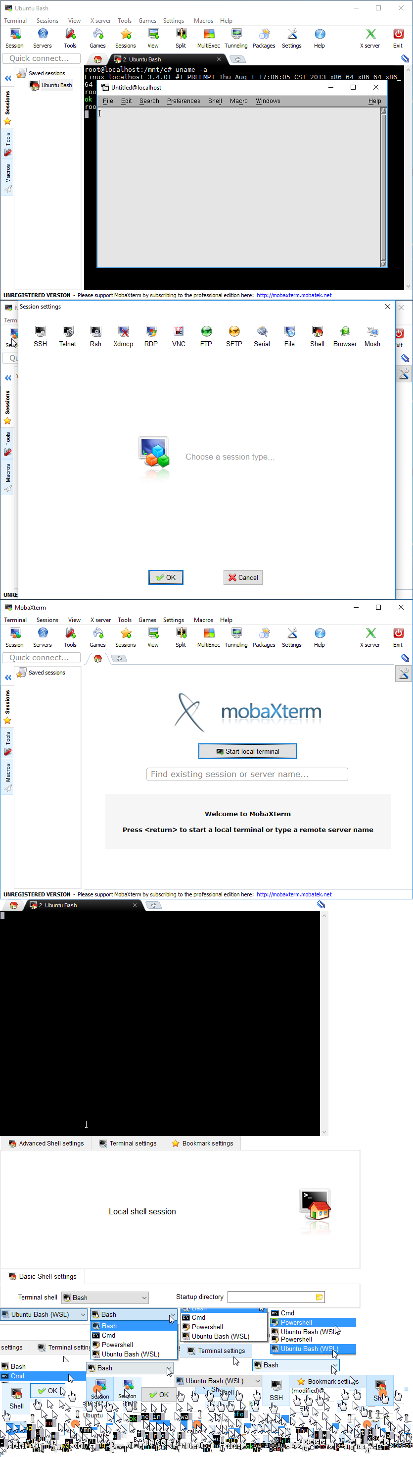 download the last version for windows MobaXterm Professional 23.2
