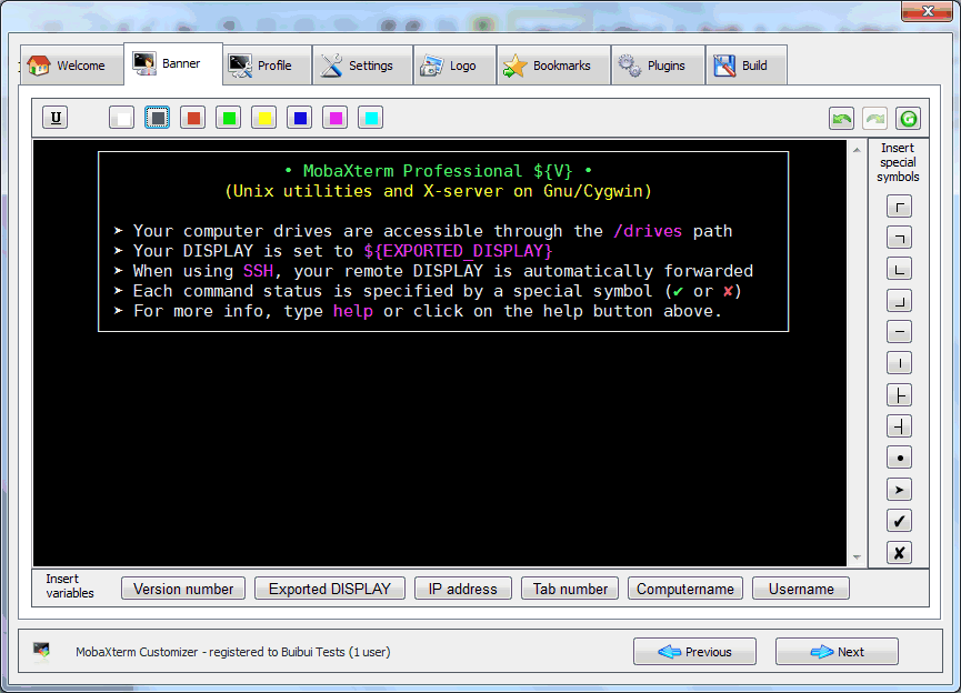 MobaXterm Customizer Banner